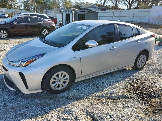 JTDKARFUXL3123361 - 2020 TOYOTA PRIUS L SILVER photo 1