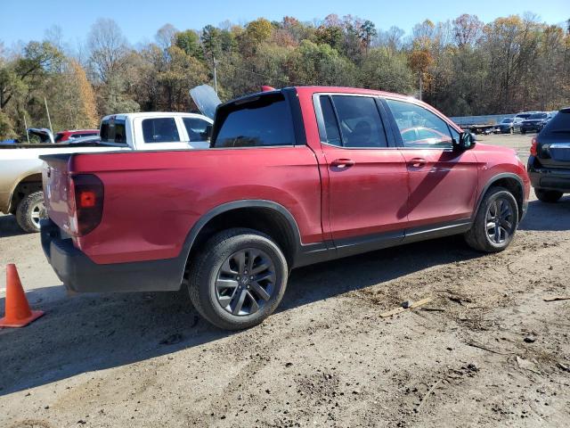 5FPYK3F15NB010375 - 2022 HONDA RIDGELINE SPORT RED photo 3