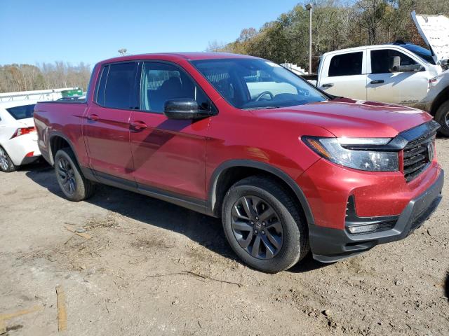 5FPYK3F15NB010375 - 2022 HONDA RIDGELINE SPORT RED photo 4