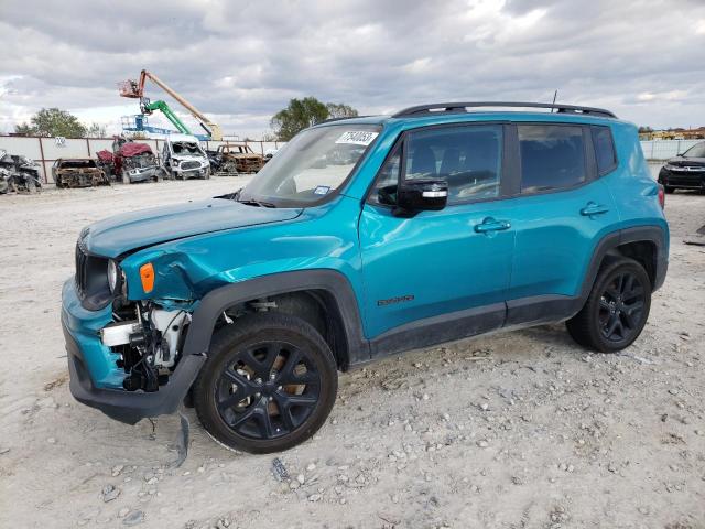 ZACNJDE1XNPN67911 - 2022 JEEP RENEGADE ALTITUDE TURQUOISE photo 1