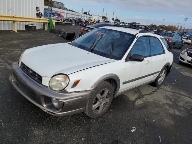 JF1GG68572H828540 - 2002 SUBARU IMPREZA OUTBACK SPORT WHITE photo 1