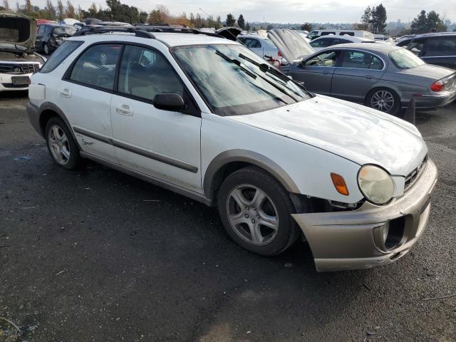 JF1GG68572H828540 - 2002 SUBARU IMPREZA OUTBACK SPORT WHITE photo 4