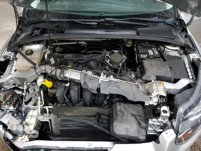 1FADP3F23EL207646 - 2014 FORD FOCUS SE SILVER photo 11