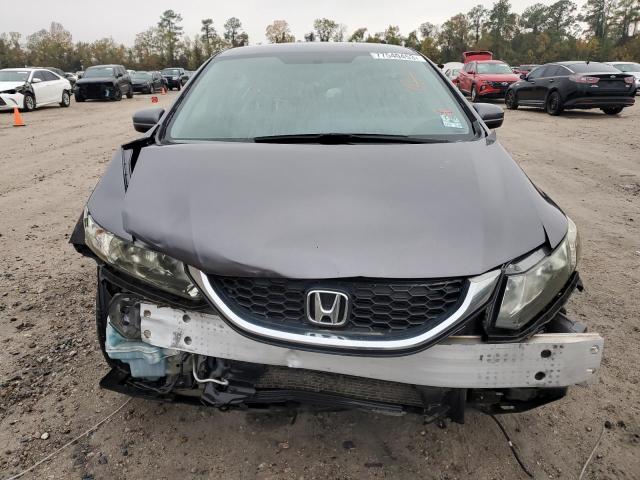 19XFB2F51EE242054 - 2014 HONDA CIVIC LX GRAY photo 5