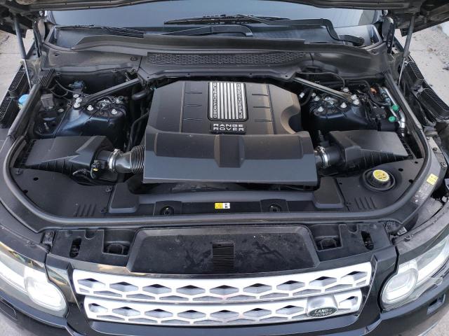 SALWR2WF3EA329955 - 2014 LAND ROVER RANGE ROVE HSE BLACK photo 12