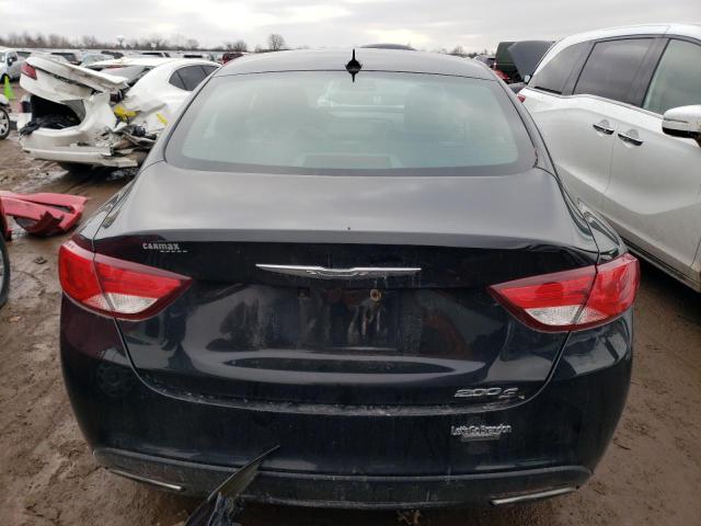 1C3CCCBB3FN559871 - 2015 CHRYSLER 200 S BLACK photo 6