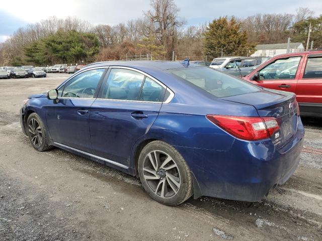 4S3BNAR62H3066633 - 2017 SUBARU LEGACY SPORT BLUE photo 2