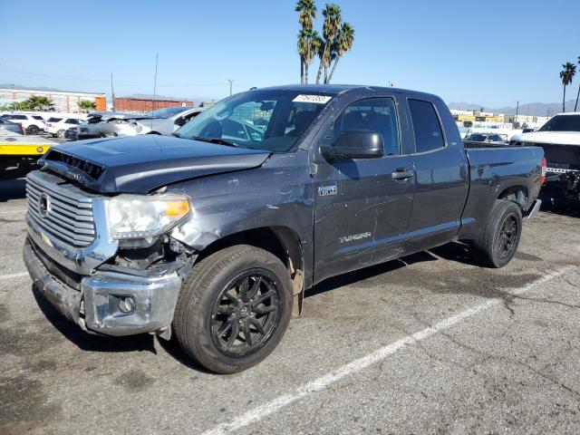5TFRY5F15GX207269 - 2016 TOYOTA TUNDRA DOUBLE CAB SR/SR5 CHARCOAL photo 1