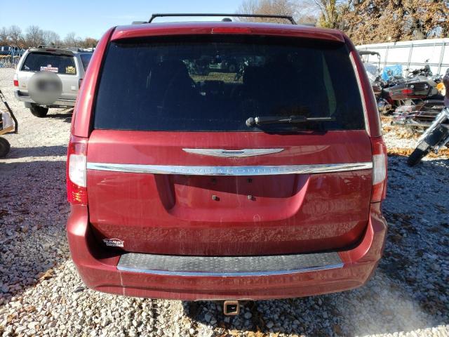 2C4RC1BG1GR261037 - 2016 CHRYSLER TOWN & COU TOURING BURGUNDY photo 6