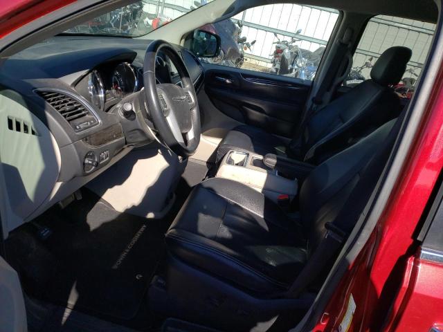 2C4RC1BG1GR261037 - 2016 CHRYSLER TOWN & COU TOURING BURGUNDY photo 7