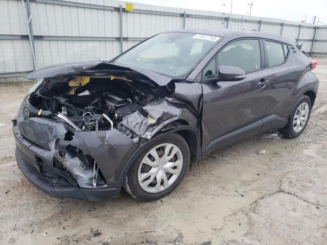 JTNKHMBXXK1055051 - 2019 TOYOTA C-HR XLE GRAY photo 1