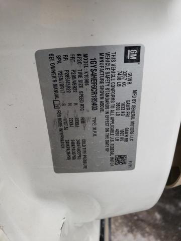 1GYS4HEF6CR189403 - 2012 CADILLAC ESCALADE ESV LUXURY WHITE photo 14