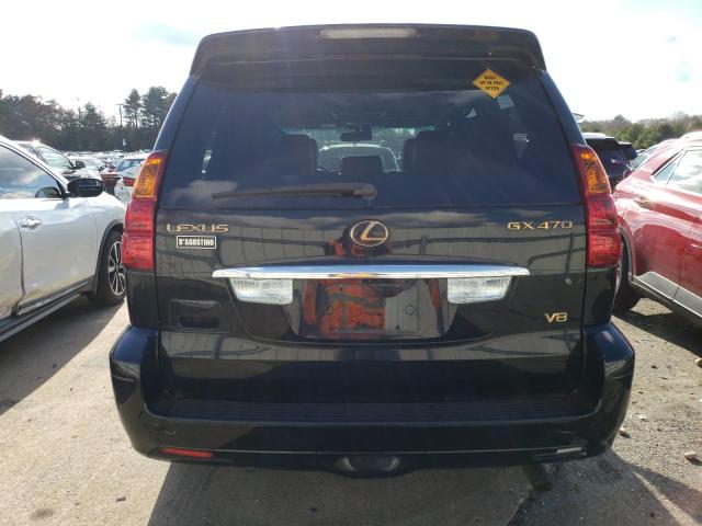 JTJBT20X270126568 - 2007 LEXUS GX 470 BLACK photo 6