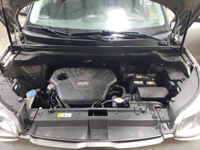 KNDJN2A27F7121285 - 2015 KIA SOUL GRAY photo 11