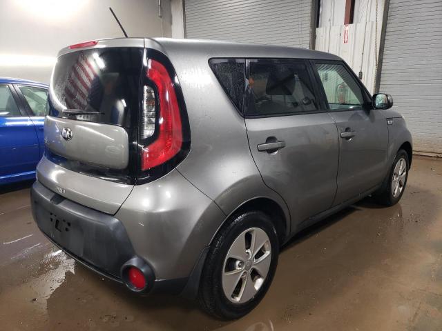 KNDJN2A27F7121285 - 2015 KIA SOUL GRAY photo 3