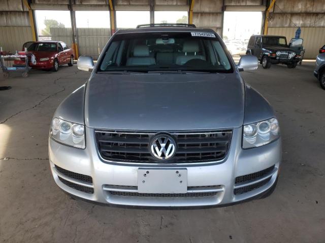 WVGZG77L35D082703 - 2005 VOLKSWAGEN TOUAREG 3.2 SILVER photo 5