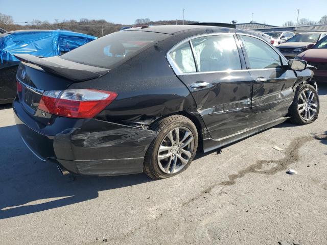 1HGCR3F88DA042290 - 2013 HONDA ACCORD EXL BLACK photo 3