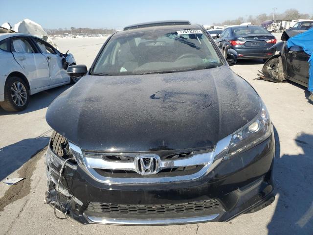 1HGCR3F88DA042290 - 2013 HONDA ACCORD EXL BLACK photo 5