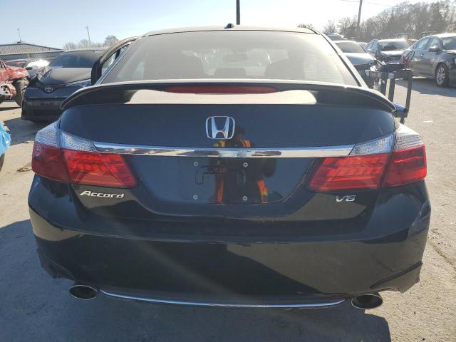 1HGCR3F88DA042290 - 2013 HONDA ACCORD EXL BLACK photo 6