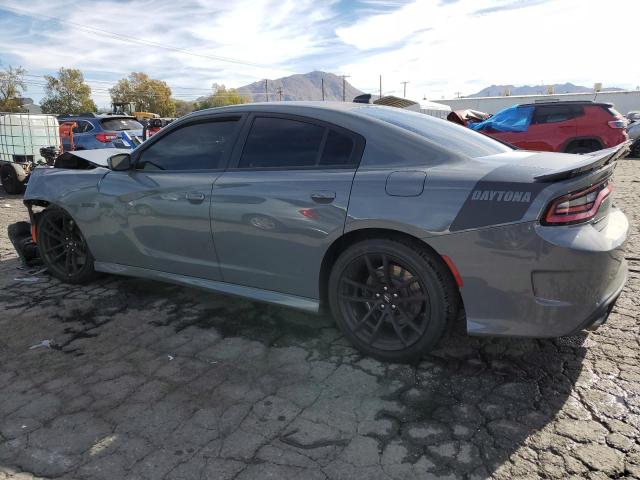 2C3CDXGJ0KH579356 - 2019 DODGE CHARGER SCAT PACK GRAY photo 2