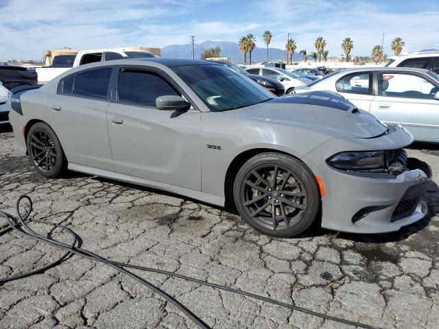 2C3CDXGJ0KH579356 - 2019 DODGE CHARGER SCAT PACK GRAY photo 4