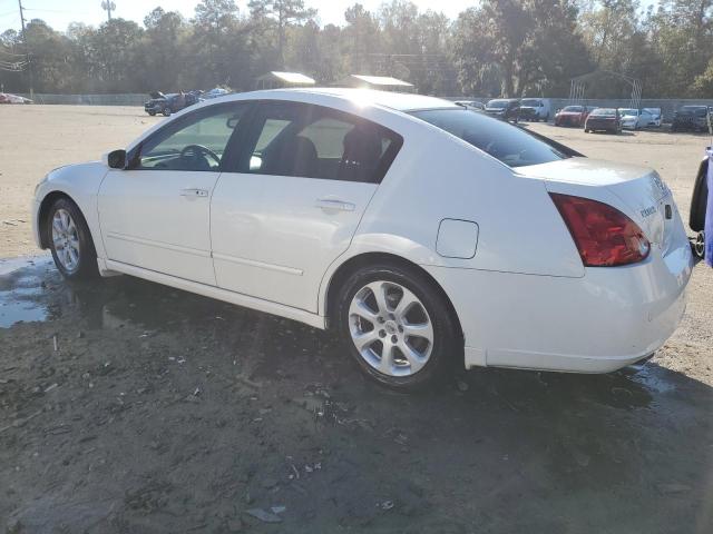 1N4BA41E97C819238 - 2007 NISSAN MAXIMA SE WHITE photo 2