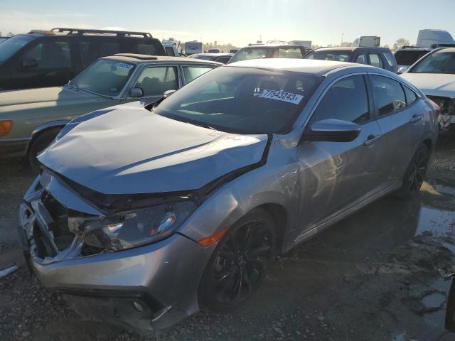 2HGFC2F81MH548361 - 2021 HONDA CIVIC SPORT Gümüş foto 1