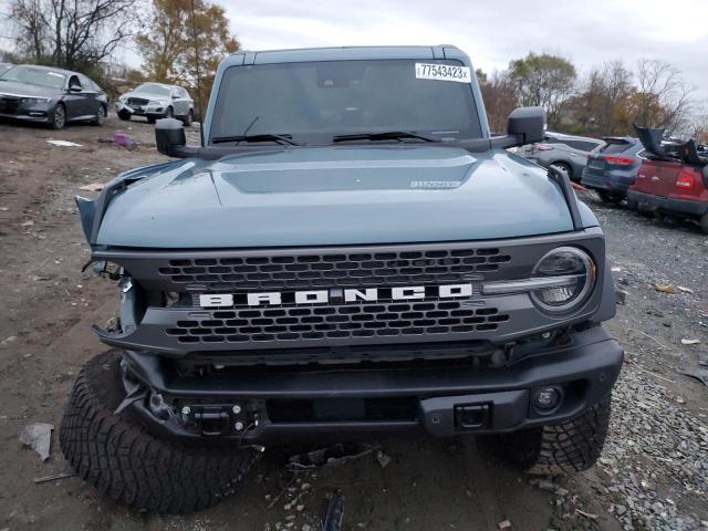 1FMEE5DP5NLB29056 - 2022 FORD BRONCO BASE BLUE photo 5