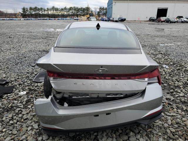 5NPLL4AG6MH014758 - 2021 HYUNDAI ELANTRA SE SILVER photo 6