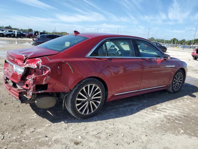 1LN6L9SK9K5602871 - 2019 LINCOLN CONTINENTA SELECT RED photo 3