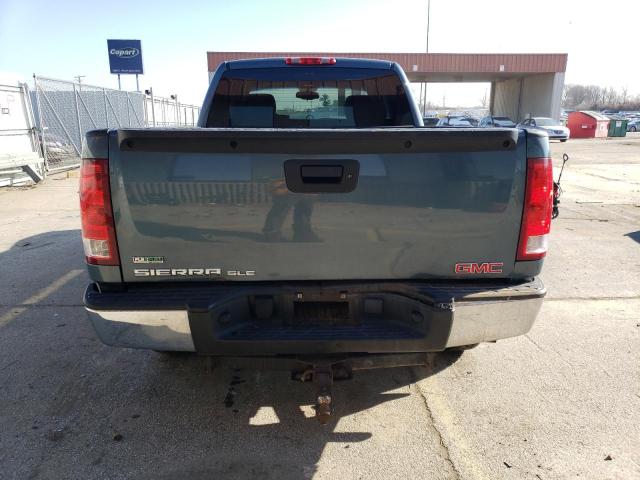 1GTR2VE34BZ424894 - 2011 GMC SIERRA K1500 SLE BLUE photo 6