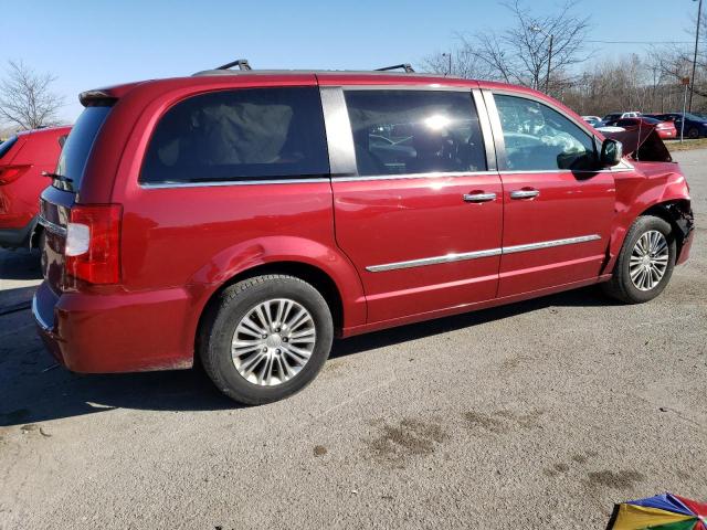 2C4RC1CG6DR747725 - 2013 CHRYSLER TOWN & COU TOURING L BURGUNDY photo 3