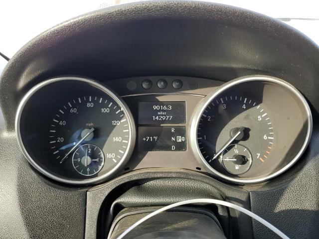 4JGBB8GB3BA678145 - 2011 MERCEDES-BENZ ML 350 4MATIC GRAY photo 9