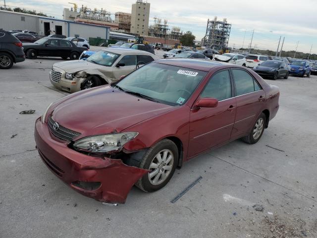 4T1BE32K84U310689 - 2004 TOYOTA CAMRY LE RED photo 1