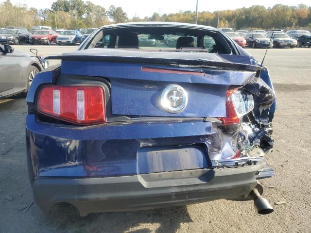 1ZVBP8AM4C5269417 - 2012 FORD MUSTANG BLUE photo 6