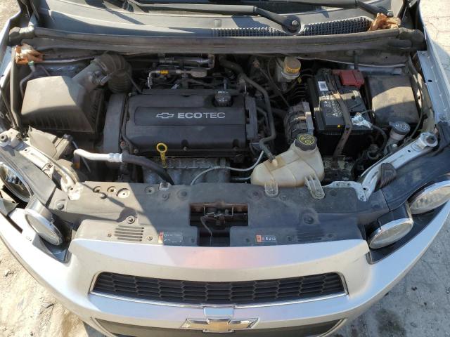 1G1JA6SH2F4145977 - 2015 CHEVROLET SONIC LS SILVER photo 11