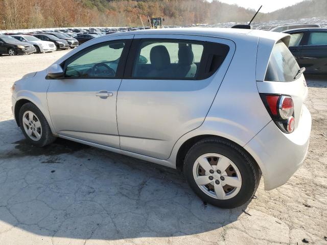 1G1JA6SH2F4145977 - 2015 CHEVROLET SONIC LS SILVER photo 2