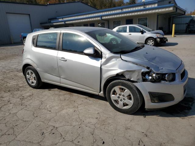 1G1JA6SH2F4145977 - 2015 CHEVROLET SONIC LS SILVER photo 4