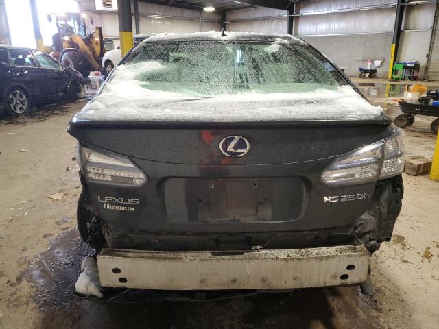 JTHBB1BA4A2009125 - 2010 LEXUS HS 250H GRAY photo 6