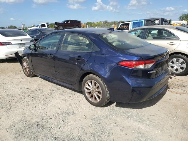 JTDVPMAE5MJ158918 - 2021 TOYOTA COROLLA LE BLUE photo 2