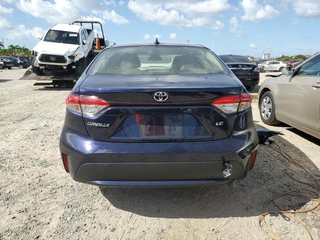 JTDVPMAE5MJ158918 - 2021 TOYOTA COROLLA LE BLUE photo 6