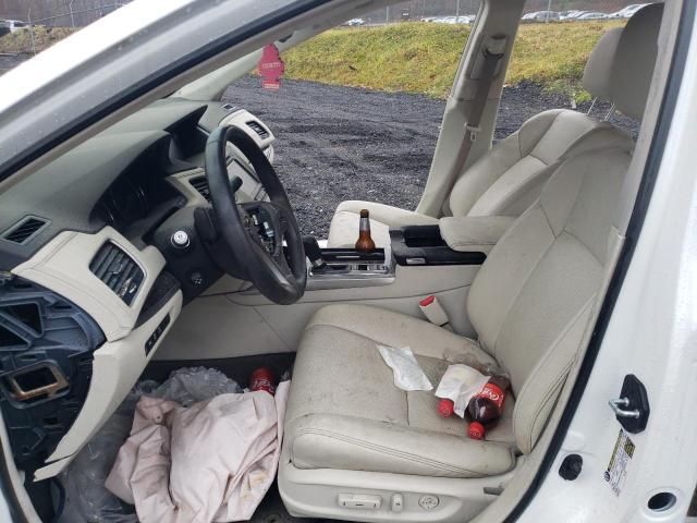 JH4KC1F95HC000709 - 2017 ACURA RLX ADVANCE თეთრი ფოტო 7