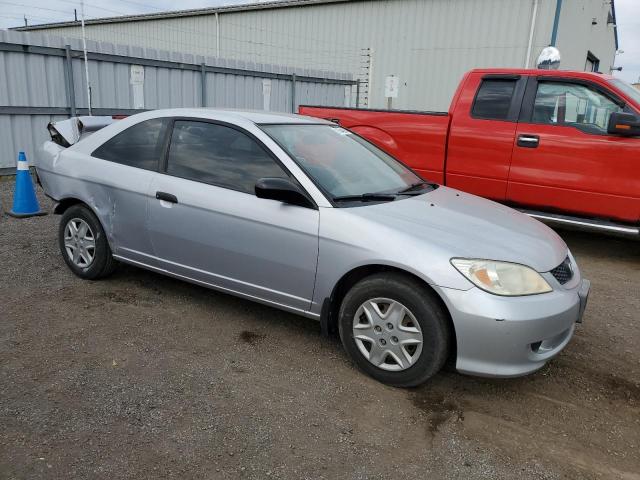 1HGEM22204L813543 - 2004 HONDA CIVIC DX SILVER photo 4