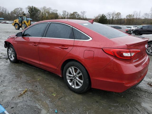 5NPE24AF0HH560514 - 2017 HYUNDAI SONATA SE RED photo 2