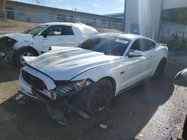 1FA6P8CF9H5316845 - 2017 FORD MUSTANG GT WHITE photo 1
