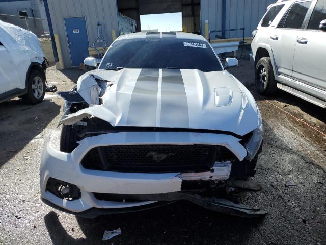 1FA6P8CF9H5316845 - 2017 FORD MUSTANG GT WHITE photo 5