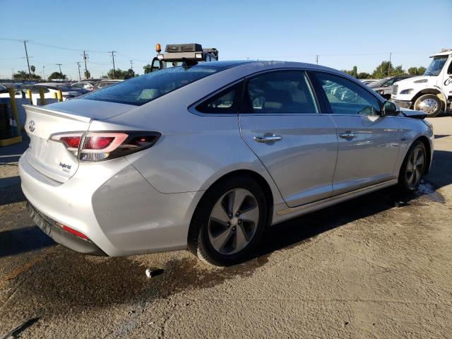 KMHE34L12GA012532 - 2016 HYUNDAI SONATA HYBRID SILVER photo 3