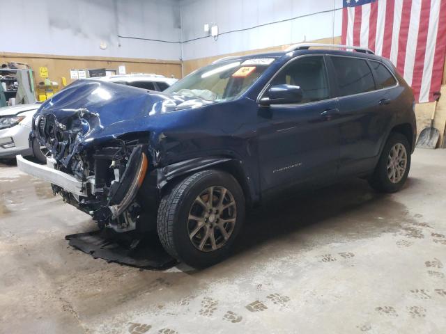 1C4PJMCB7JD589476 - 2018 JEEP CHEROKEE LATITUDE BLUE photo 1