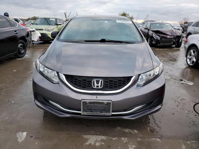 2HGFB2F53EH530244 - 2014 HONDA CIVIC LX CHARCOAL photo 5