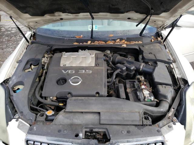 1N4BA41E45C815112 - 2005 NISSAN MAXIMA SE WHITE photo 11